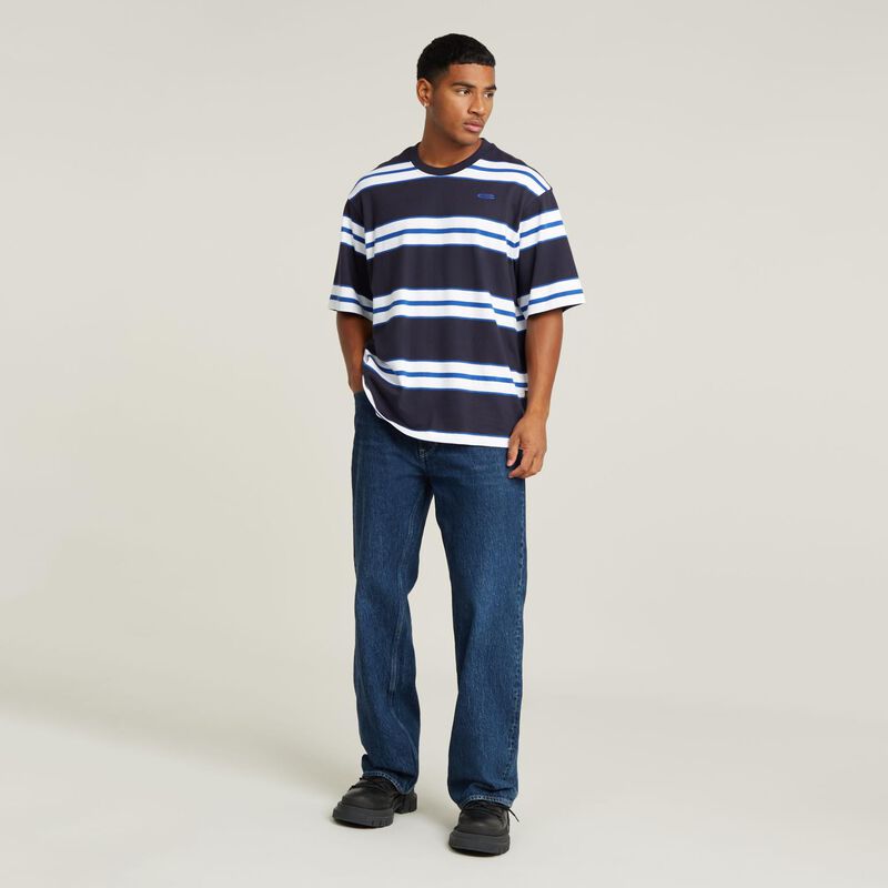 G-Star Stripe Boxy T-Shirt image number 3